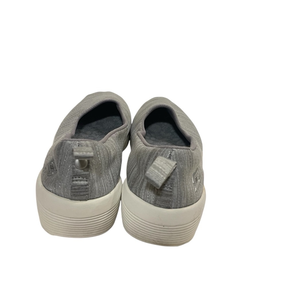 Skechers Reggae Fest Women's Gray Loafers Slip On Shoes - Picture 5 of 7